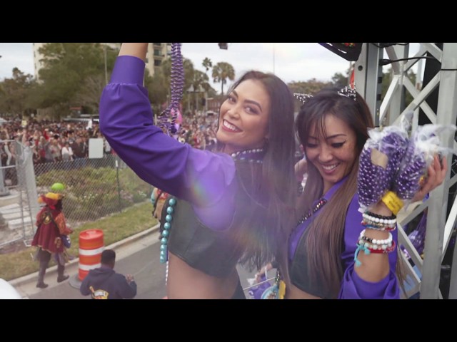 Tampa Bay Lightning at Gasparilla Parade 2019 