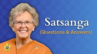 Satsanga (Questions and Answers) | 2023 SRF World Convocation | Day 5 screenshot 2