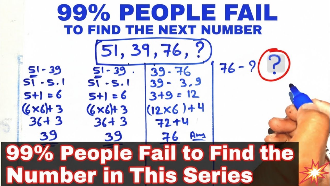 Find the Next Number in This Series | Easy Math Logic Puzzle