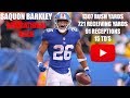 Saquon Barkley "Generational Back" Ultimate Rookie Highlights