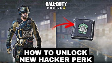 How To Unlock New Hacker Perk (Spycraft) In Call Of Duty Mobile COD MOBILE