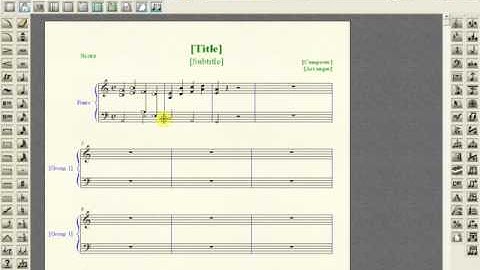 Finale 2008 Notation Software 4 Note Mover & Show Margins