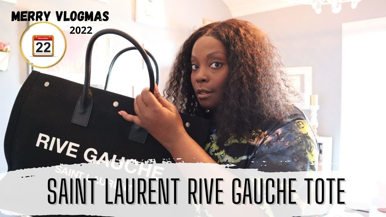 SAINT LAURENT RIVE GAUCHE TOTE REVIEW