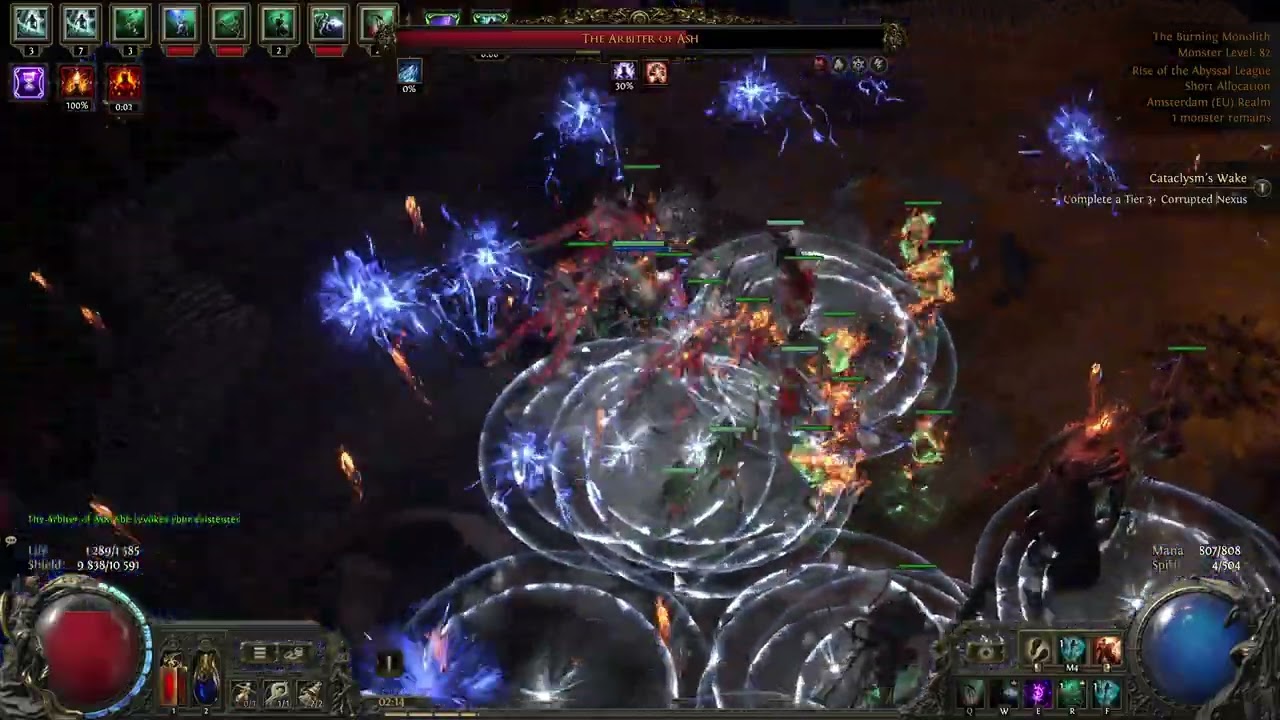 Сборка армии миньонов против Лича Убер Арбитра Пепла - Path Of Exile 2 - Третий Эдикт - 0.3 - Поз...