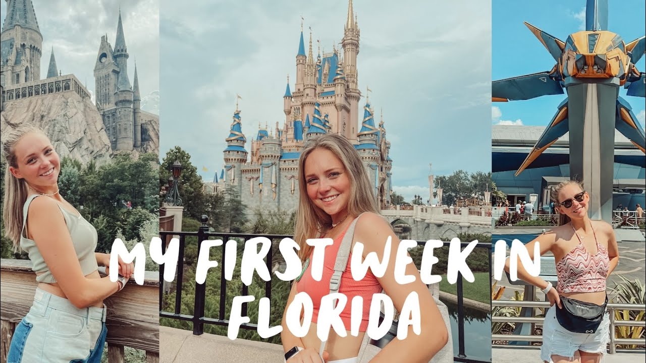 MY FIRST WEEK IN FLORIDA || Disney College Program