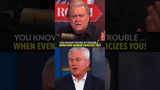 Bannon HARSHLY CRITICIZES Comer You re not Serious It s all Performative