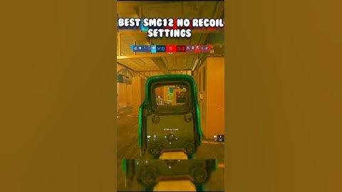 BEST SMG-12 No Recoil Settings... #shorts #rainbowsixsiege #r6siege #bestcontrollersettings #r6