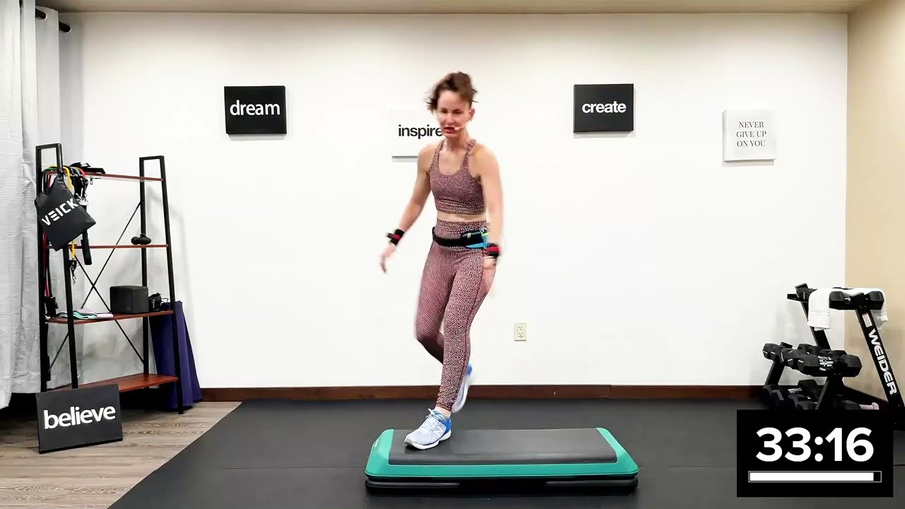 FUN Basic Step Aerobics Cardio Box & Core ️ Workouts For Women Over 40 YouTube