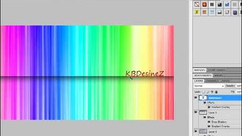 How To Make A Cool Desktop Background In Photoshop CS4 Tutorial