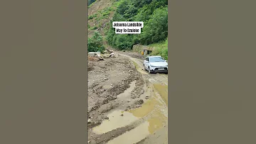 Jotsoma Landslide Update Way To Dzuleke Khonoma Aug 5 2025 