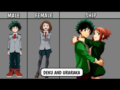 My Hero Academia Ships || PlayNetCity