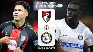 Bournemouth vs. Sturm Graz: Extended Highlights | UEL League Phase MD 2 | CBS Sports Golazo