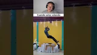 Cuando sales volando