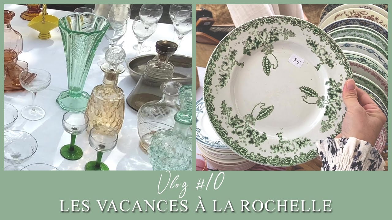Влог №10 часть 1 |  Каникулы в Ла-Рошель | Брокант в Ла-Рошель | Брокант на Иль-де-Ре