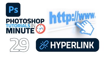 How to Create a Hyperlink in Adobe Photoshop 2023 (Fast Tutorial)