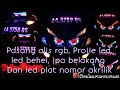 Part 1 cara pemasangan alis audy rgb pnp dan Projie led pada yamaha aerox 155