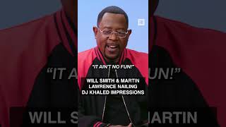 Will Smith & Martin Lawrences Nailling Dj Khaled Impressions