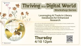 Leveraging AI Tools in Library Databases for Enhanced Research