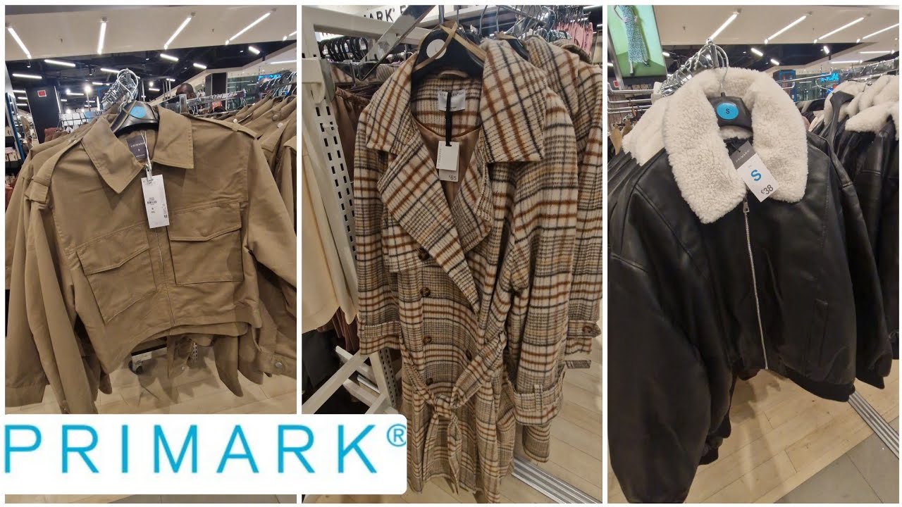 ARRIVAGE PRIMARK  - 1 OCTOBRE 2025 les manteaux 