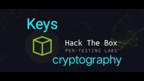 hackthebox challenge Key
