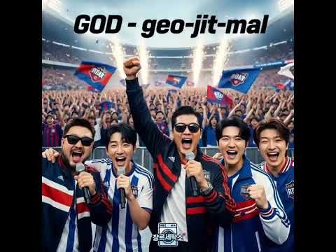 GOD 거짓말 Lies Cheering Rock Song Ver AI Cover 