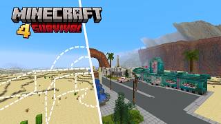 Ho costruito una città nel mio mondo Minecraft FOREVER screenshot 3