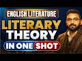 English Literature - Complete Literary Theory  in One Shot🔥 |  Vineet Pandey