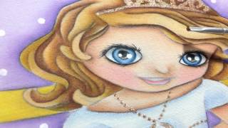 TED#26 Como pintar a princesa Sofia ( Parte II )