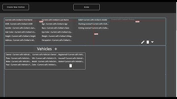 How to make a Cad/Mdt for Roleplay on Bubble.io | DMV Part 2