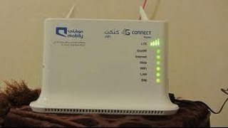 How To Unlock Mobily 4G Connect Router Modem QDC Model