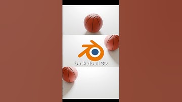 Newbie Challenge: 3D Basketball in Blender #blender #3dmodelingsoftware #3dmodelingtips #blender3d