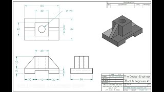 Solid Edge 2024 Tuturial - Absolute Beginners #1