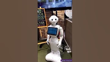 Welcome ROBOT in Taiwan Restaurant | Robot Toy #restaurant #taiwan #robot #shorts