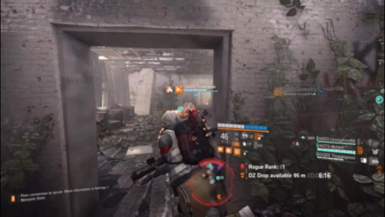 The division 2, bots got violated by words