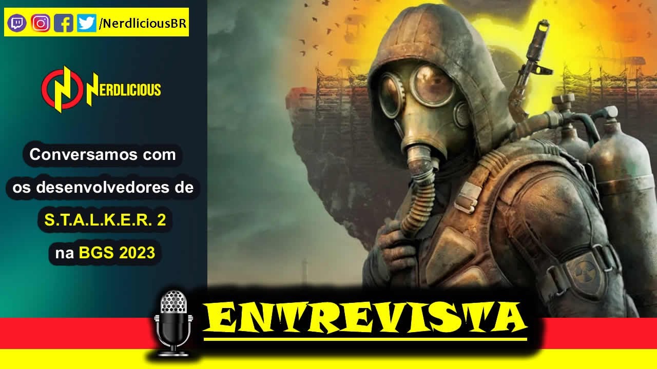 🎙️ ENTREVISTA! Batemos um papo com os desenvolvedores de S.T.A.L.K.E.R. 2  na Brasil Game Show 2023! 