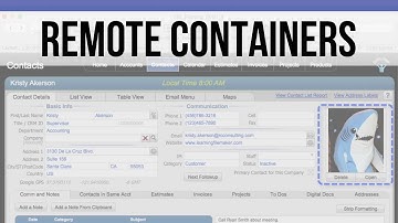Remote Containers | FileMaker 14 Training Videos