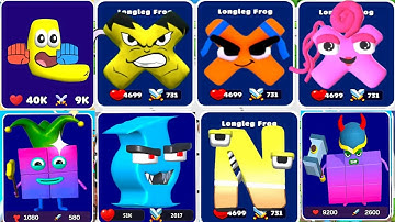 Merge Alphabet Cat Banana vs Merge Skybydi Toilet War Max Level Gameplay