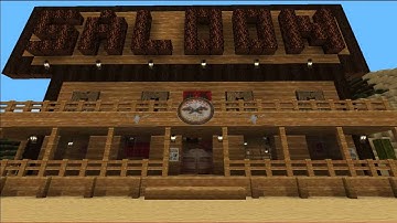 MINECRAFT : Wild west saloon