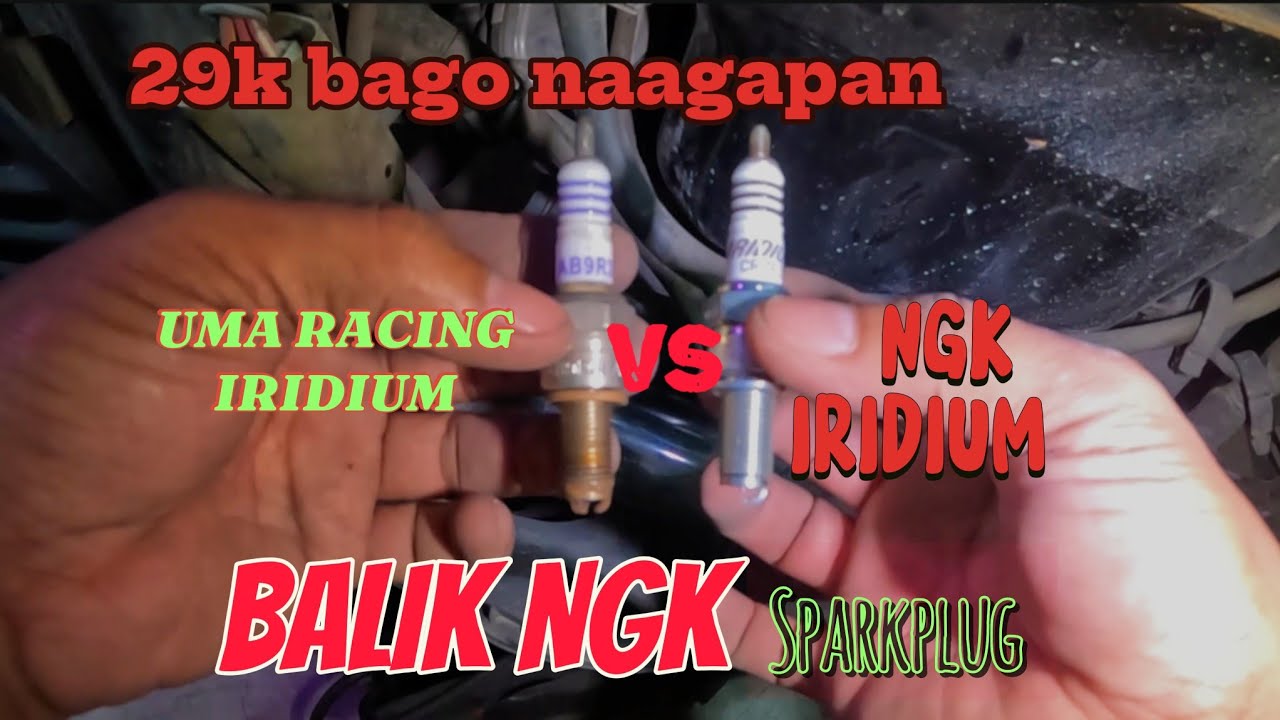 UMA Iridium VS NGK Iridium | Balik NGK Spark plug | Tuwing kailan ba magpalit ng Sparkplug Nmax V2