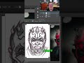Pen Tool Portraits: My Old School Drawing Method #shorts