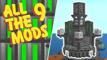 All The Mods 9 Modded Minecraft EP39 Extream Reactor Insanite Block Automation