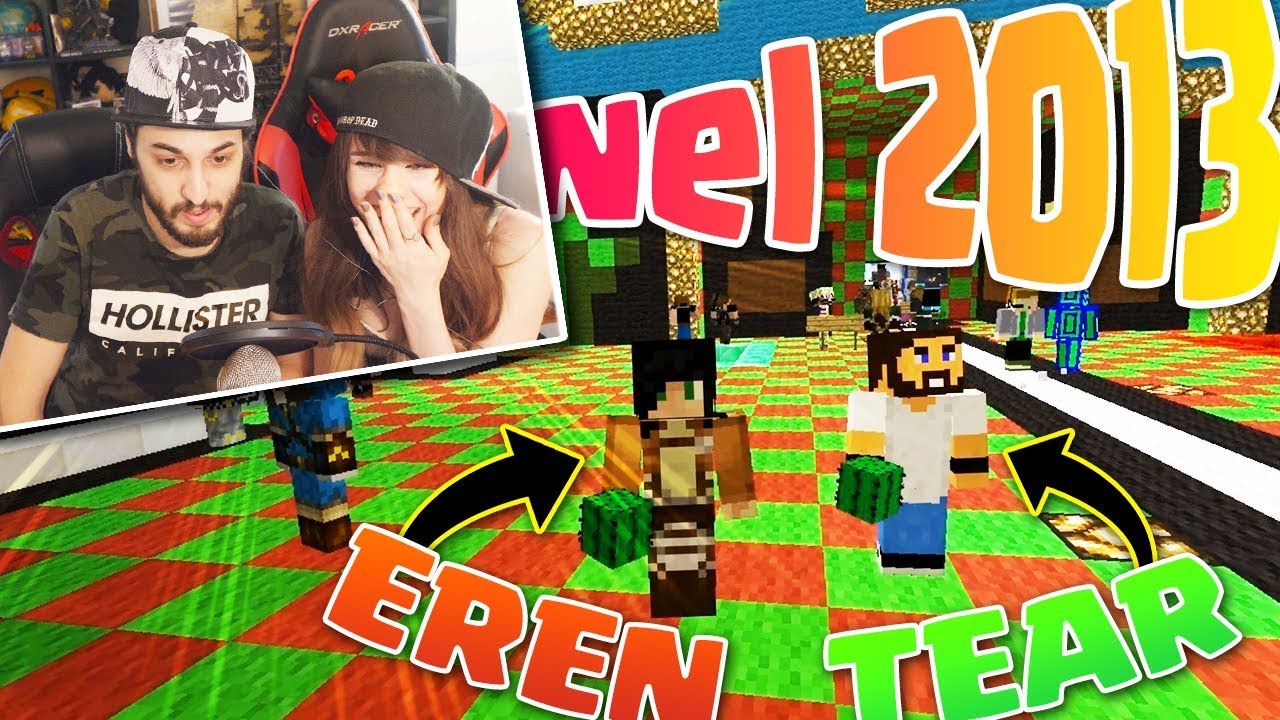 REACTION di KAREN al primo video con TEAR su MINECRAFT DEL 2013!!!