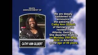 Cathy Ann Gilbert ~ Short Obituary