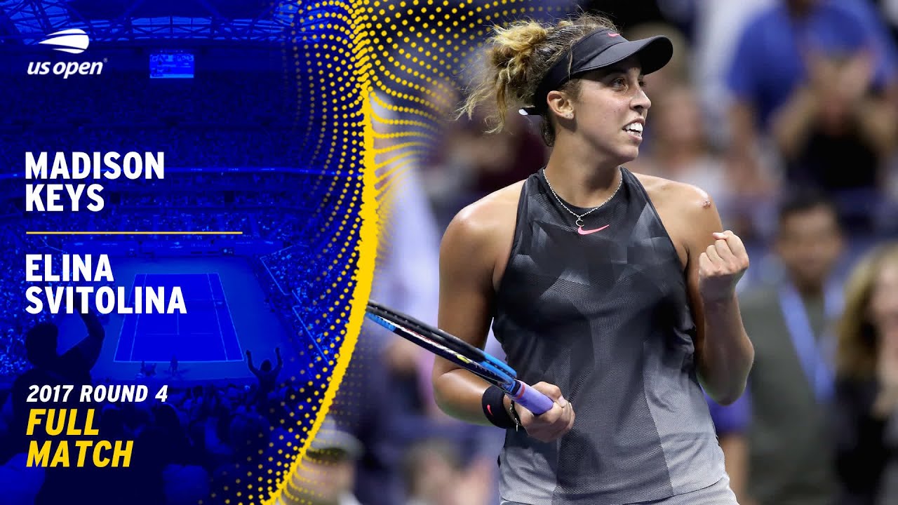 Elena Svitolina vs. Madison Keys Full Match | 2017 US Open Round 4