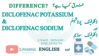 DICLOFENAC POTASSIUM AND DICLOFENAC SODIUM Are or same