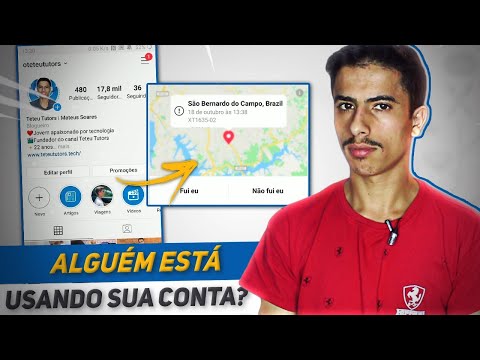 Como DESCOBRIR SE OUTRA PESSOA entrou NA SUA CONTA do INSTAGRAM!