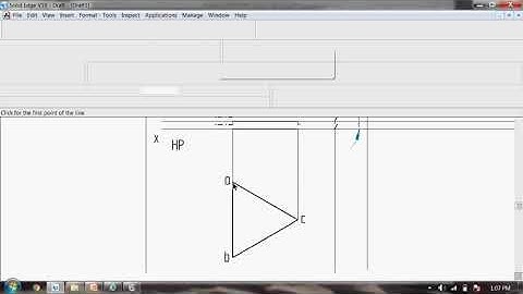 Computer Drawing of Triangle and Square lamina using Solid Edge Software