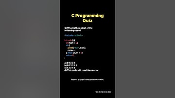 Are you a C programming whiz? Test your skills with this MCQ challenge!