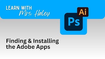 Find & Install Adobe Apps