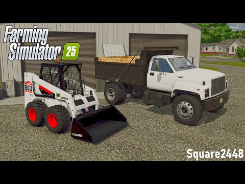 Buying A Bobcat 863 & Dump Truck! | Xbox | FS25 Lawn & Landscape